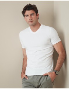S-ST9610-Stretch-T V-Neck 2